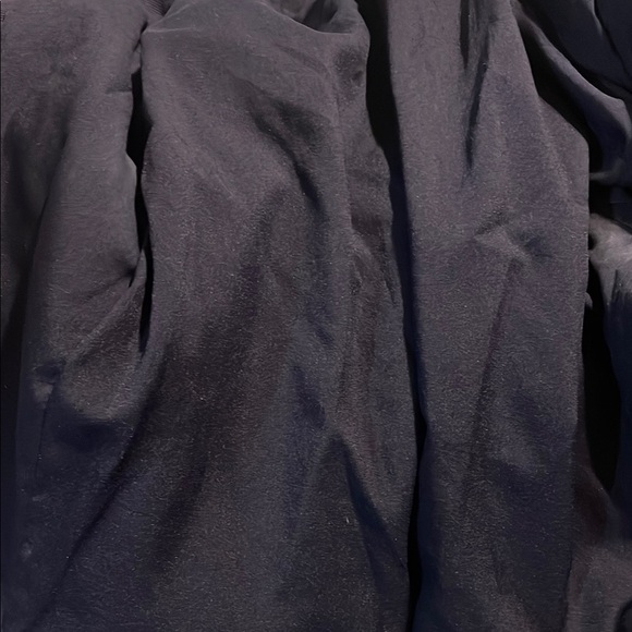 Elegant Navy Women's Blazer with Contrast Stitching - Picture 9 of 9